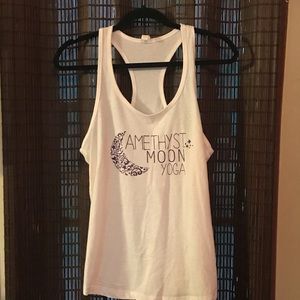 Yoga racerback tank top
